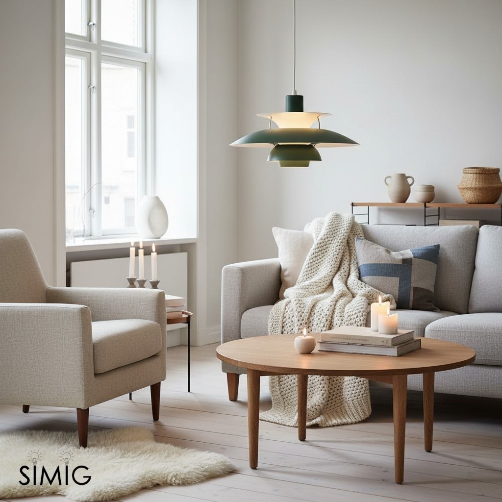 Danish UFO Design Kitchen Pendant Lamp