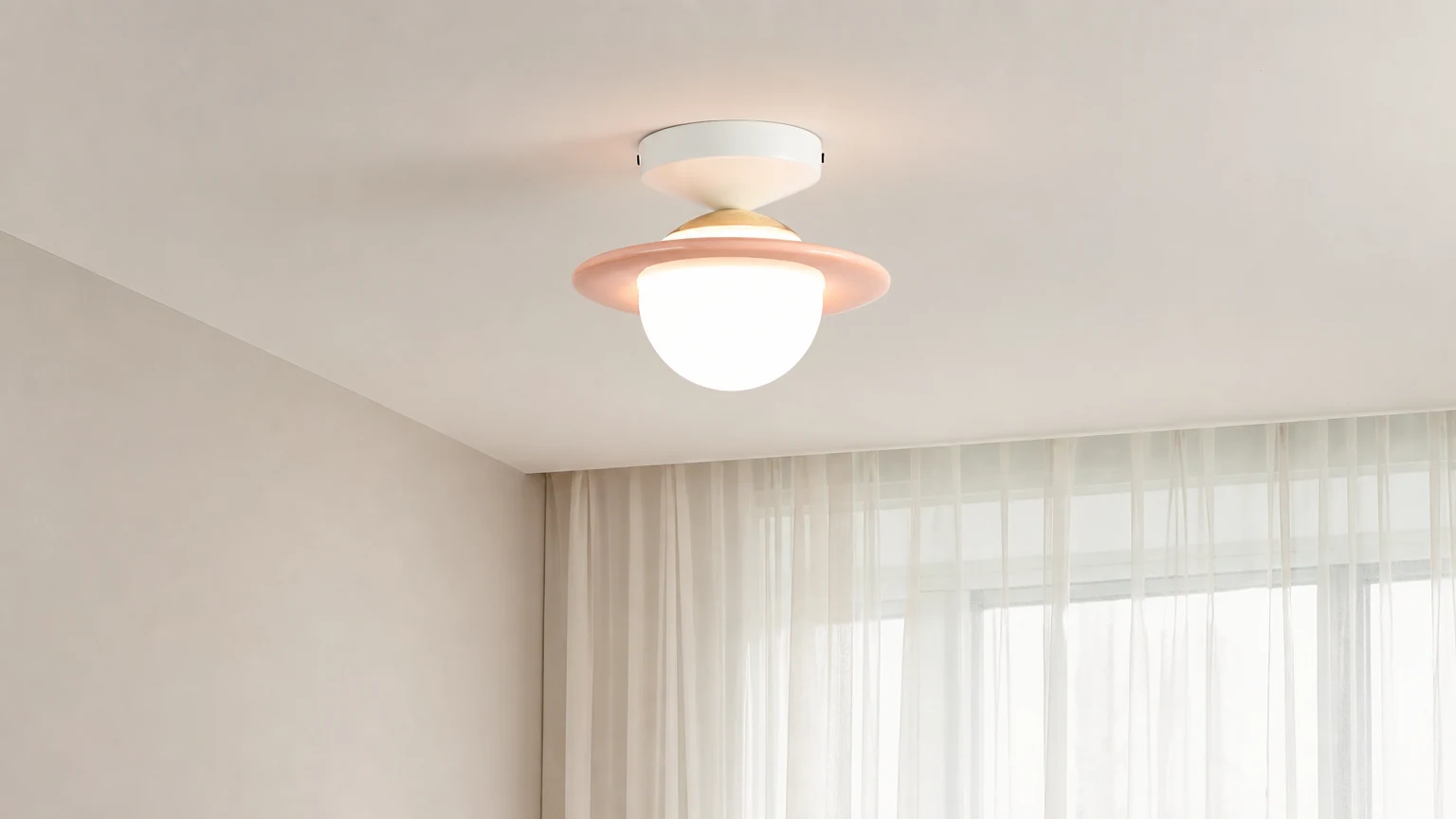 Lampa sufitowa Art Decor Planet M218 w scenie w pomieszczeniu