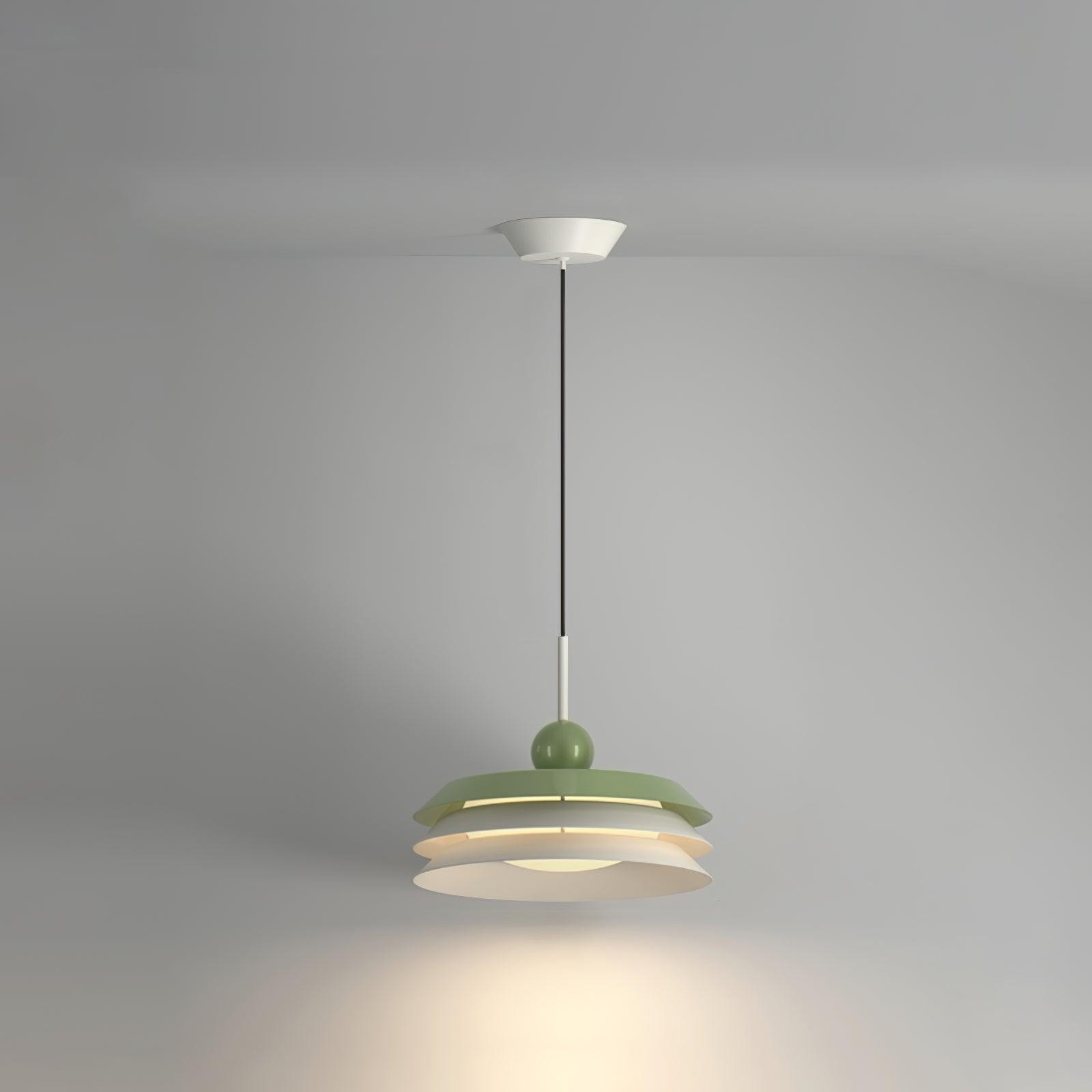 Nordic Creative Cream Style Multi-Layer Pendant Lamp For Living Room M451