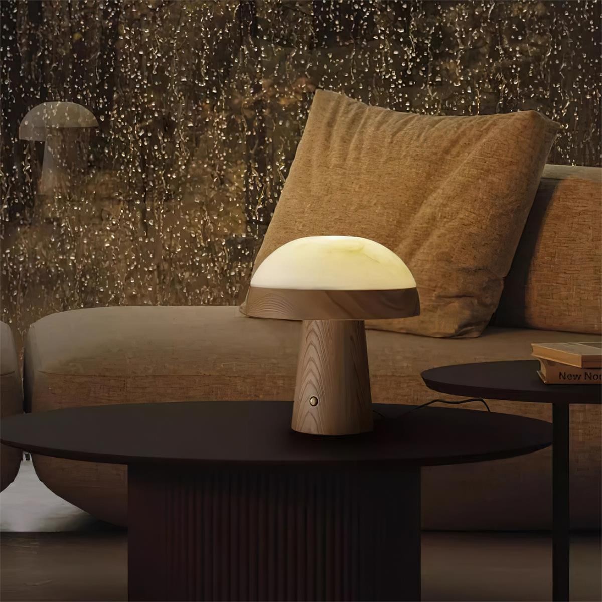 Nordic Minimalist Style Mushroom Shape Table Lamp M222