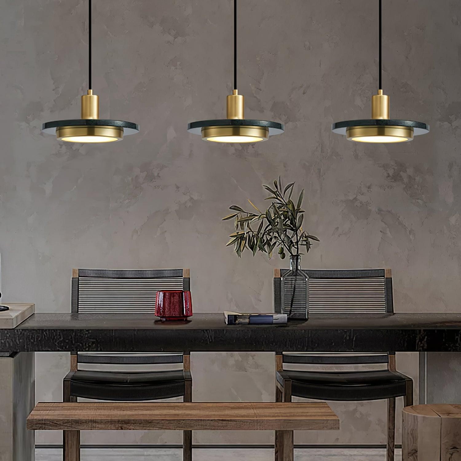 Double Circle Pendant Light M74