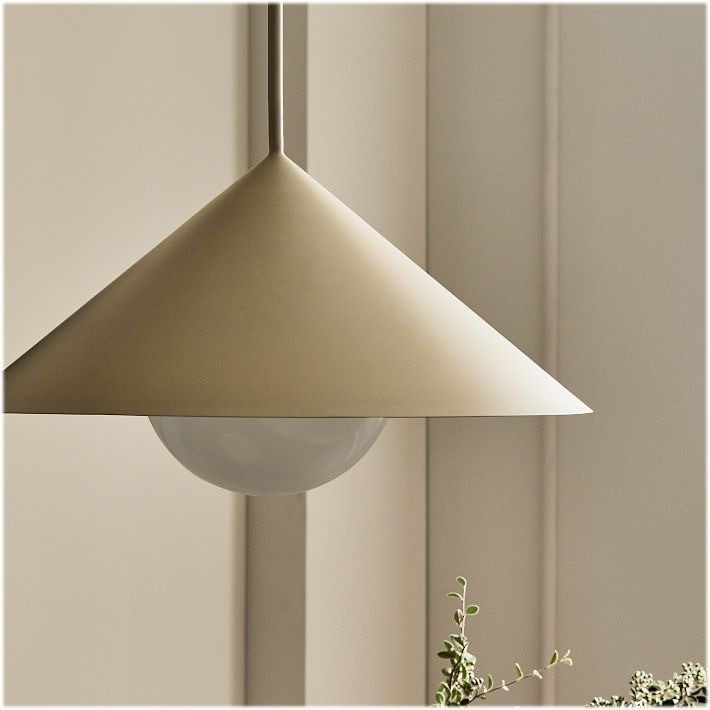 Brivana Adjustable Pendant – Cone Shade Light for Kitchen or Dining T268