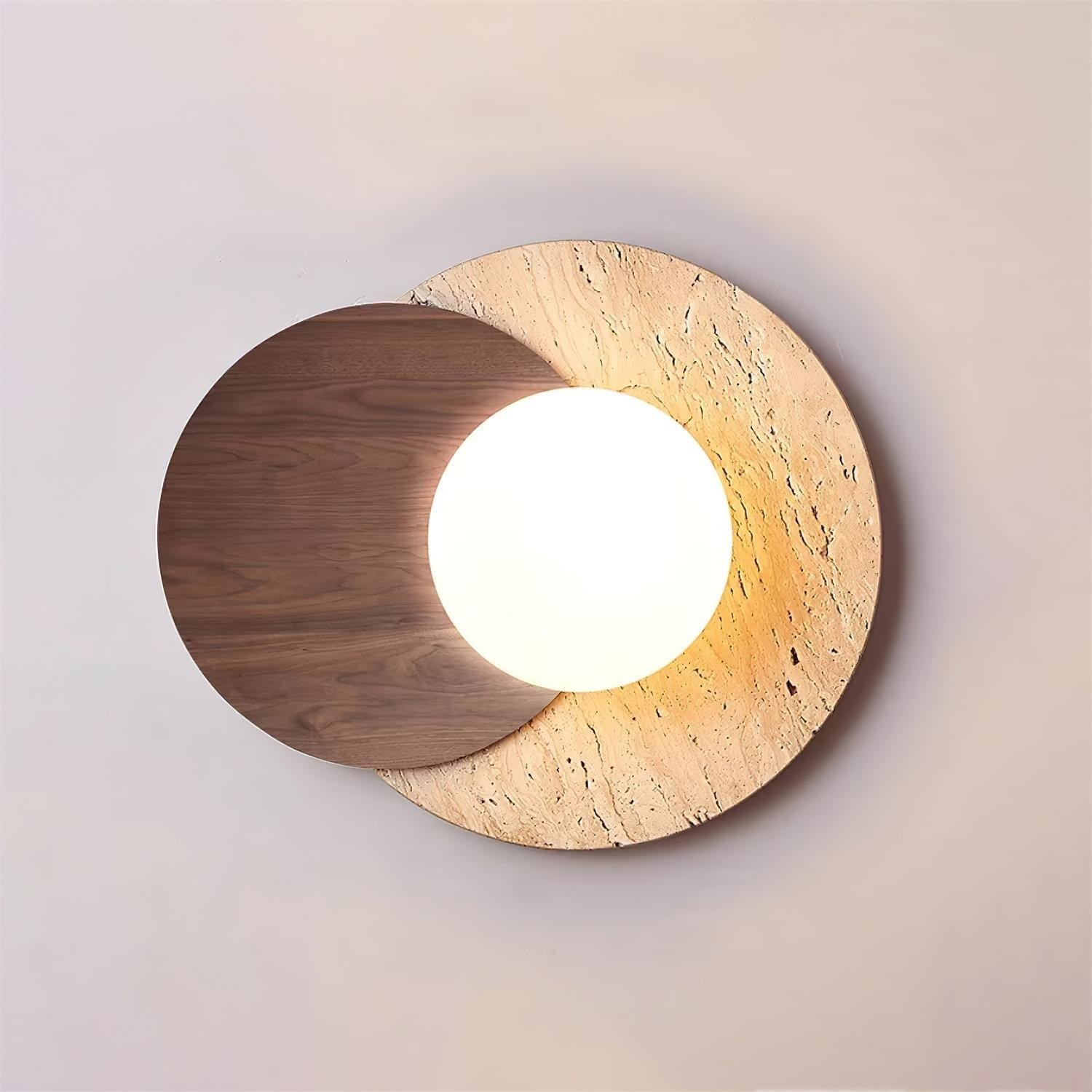 Wabi-sabi Eclipse Plug-In Wall Lamp M542