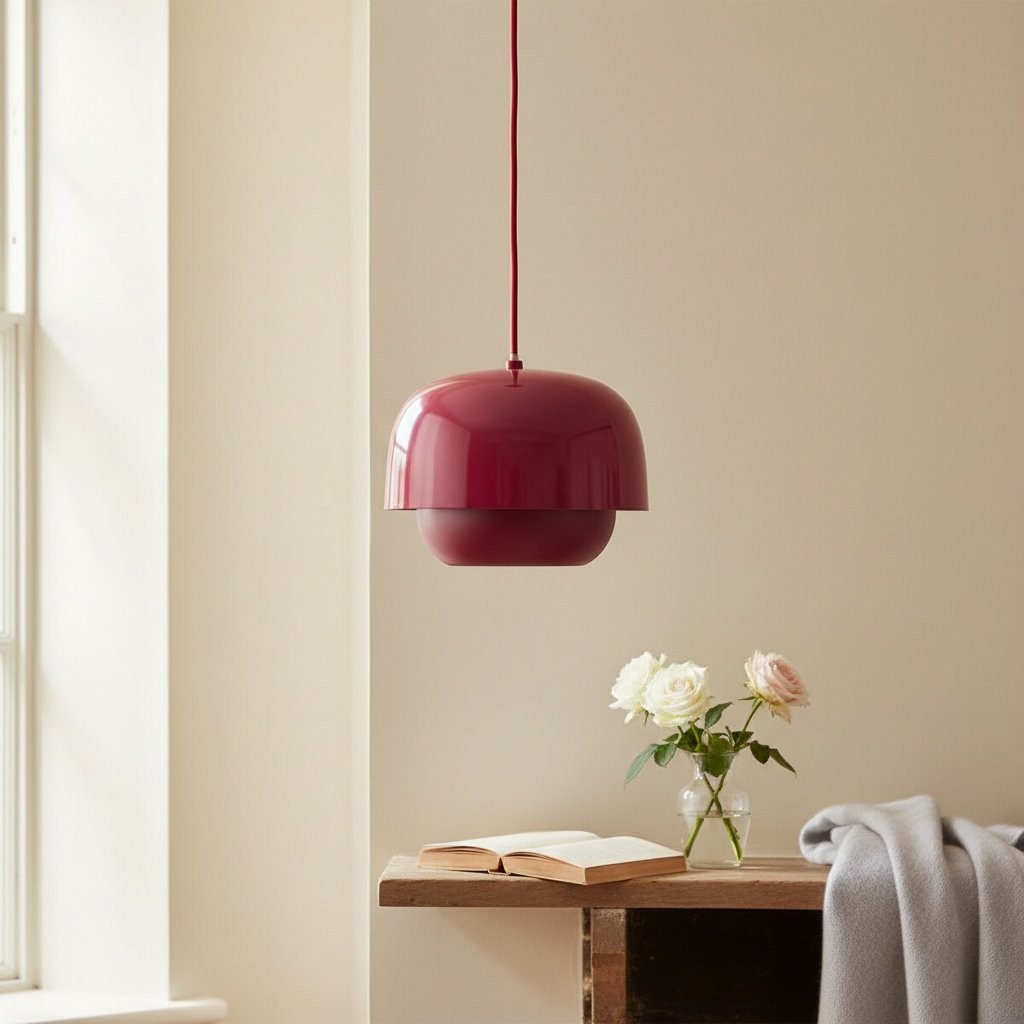 Clinco Retro-Modern Metal Pendant - Dual Shade Dome Light T413