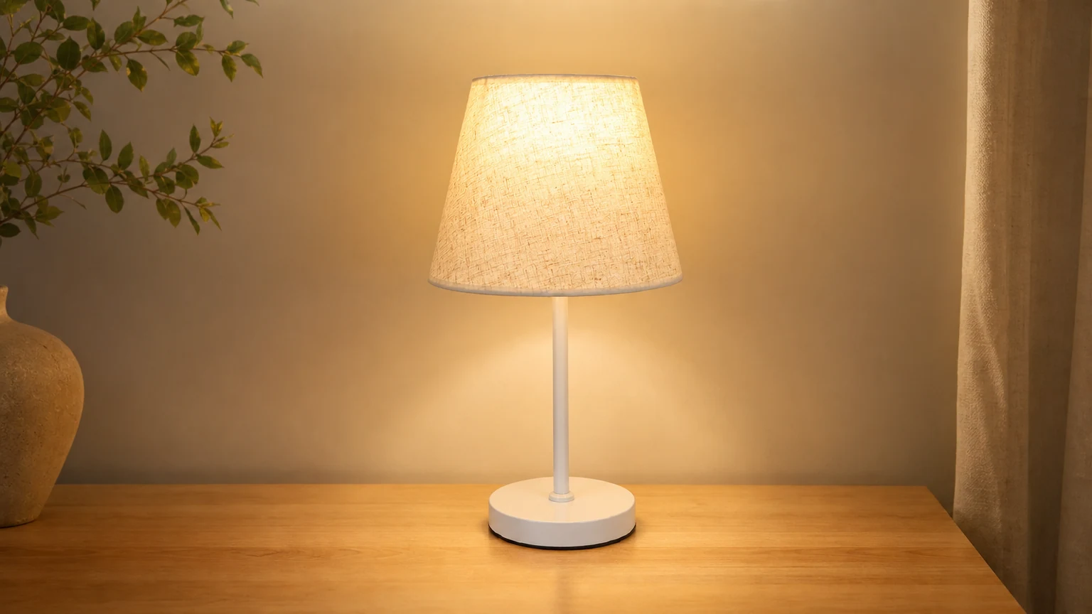 COMFY bordslampa i en varm rumsmiljö