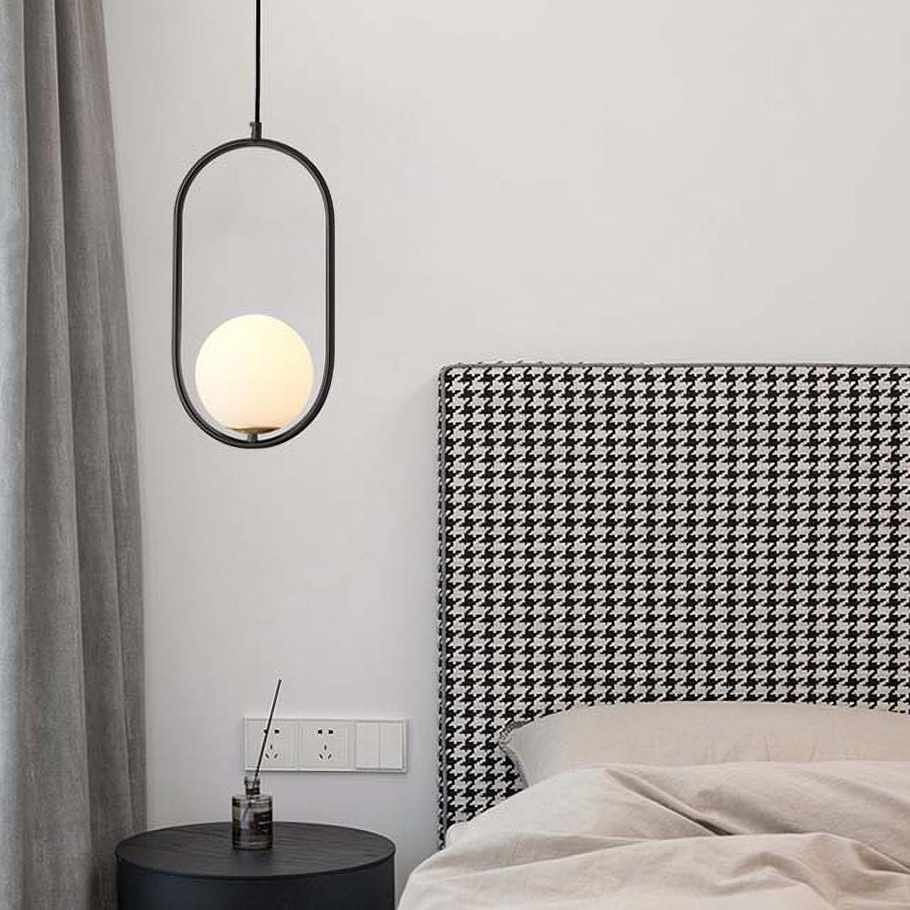 Modern Geometric Metal Pendant Light