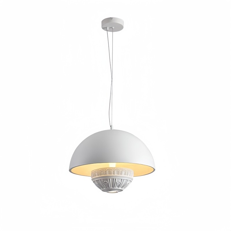 Semi Circular Metal Pendant Lamp M345