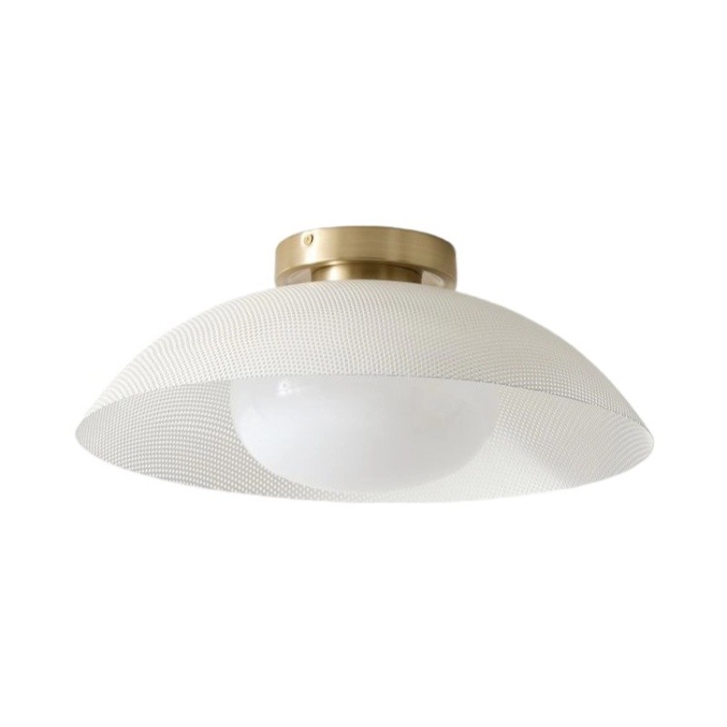Elorina Flush Mount Glass/Metal Ceiling Light - A Stylish Fixture for Modern Spaces T093