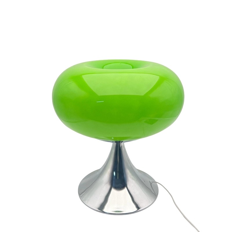 Bauhaus Apple Shaped Glass Led Table Lamp S137