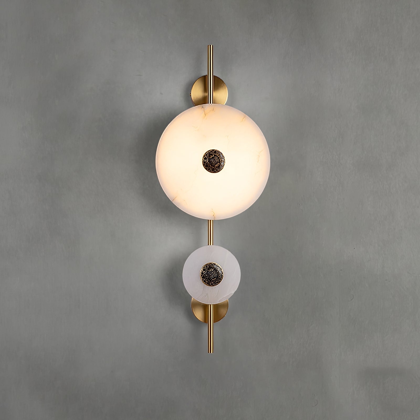 Alabaster Eclipse Wall Light D392