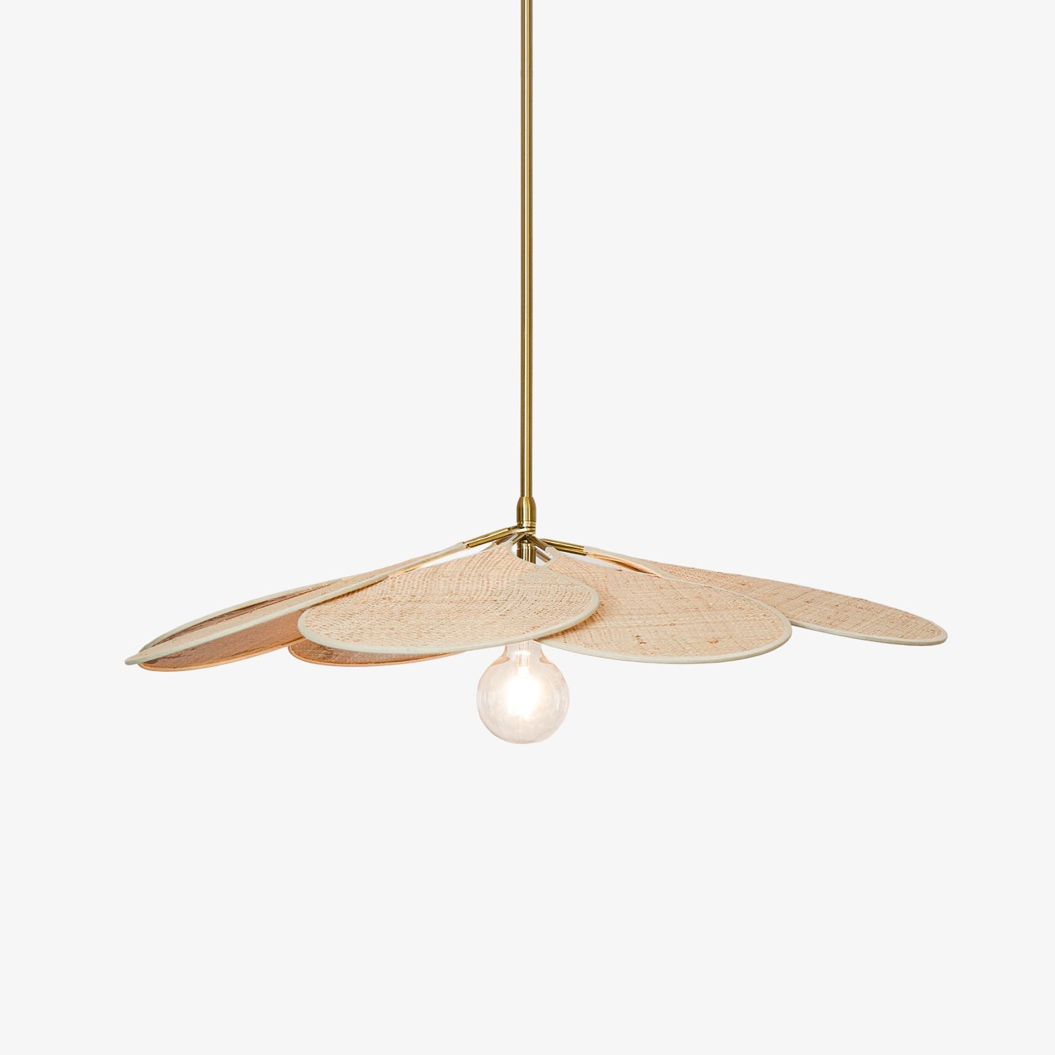 Petals Bloom Rattan Pendant Lamp M532