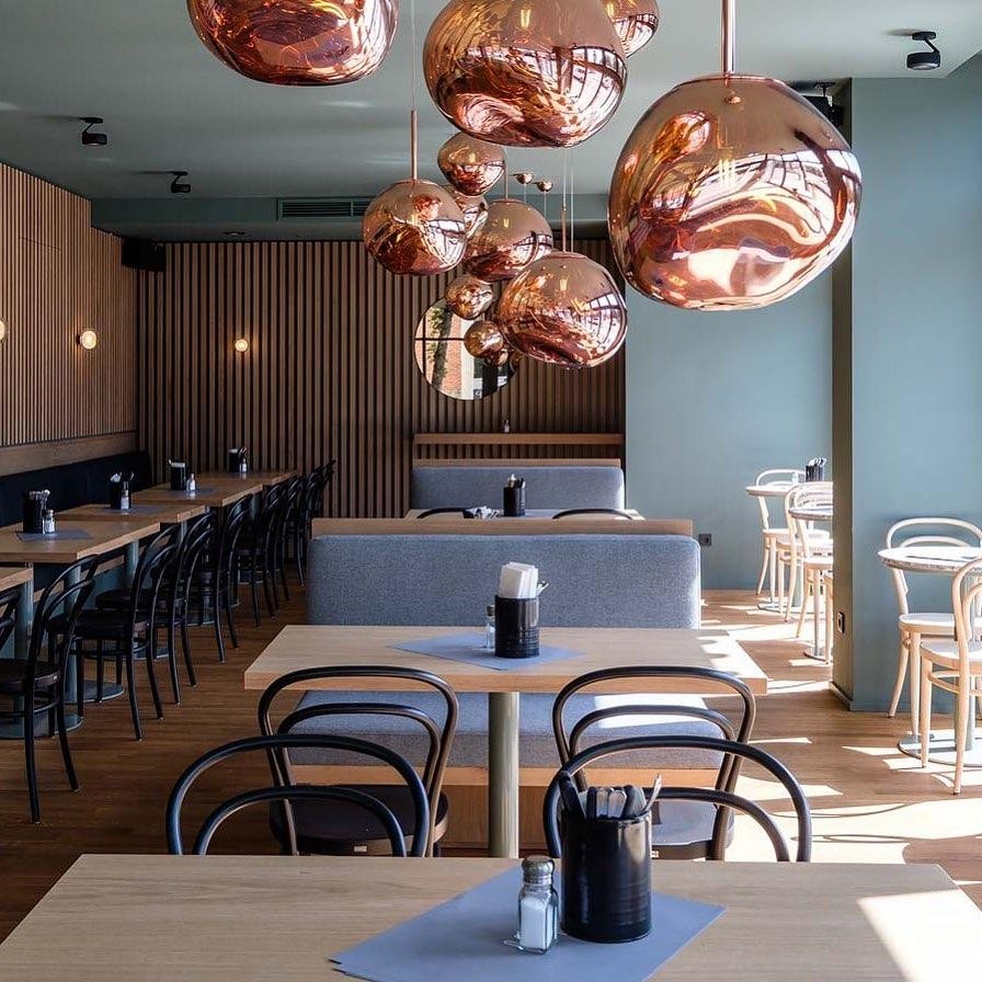 Dynamic Surface Glass Pendant Light S10