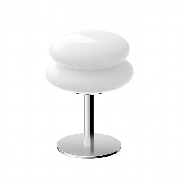 Bauhaus Lollipop Ripple Glass Table Lamp S18
