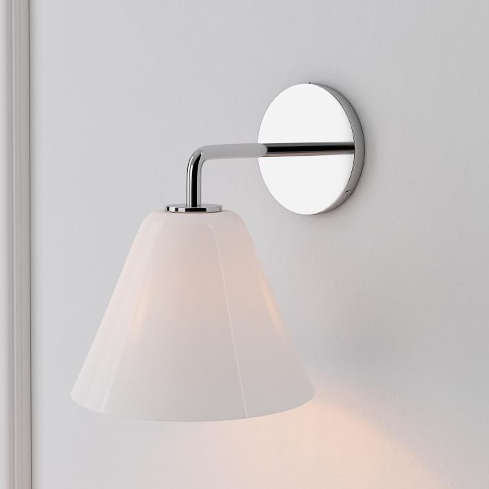 Conica Cone Wall Sconce - 1, 2, 3-Light Modern Glass Lighting T235