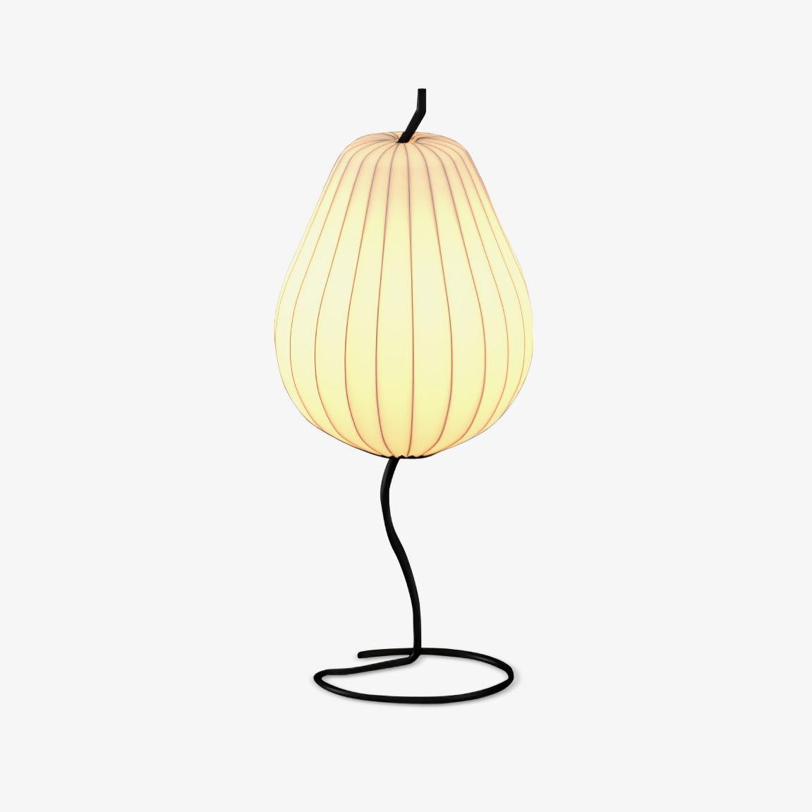 Pear-shaped Shite Floor Lamp Suitable For Living Room M35