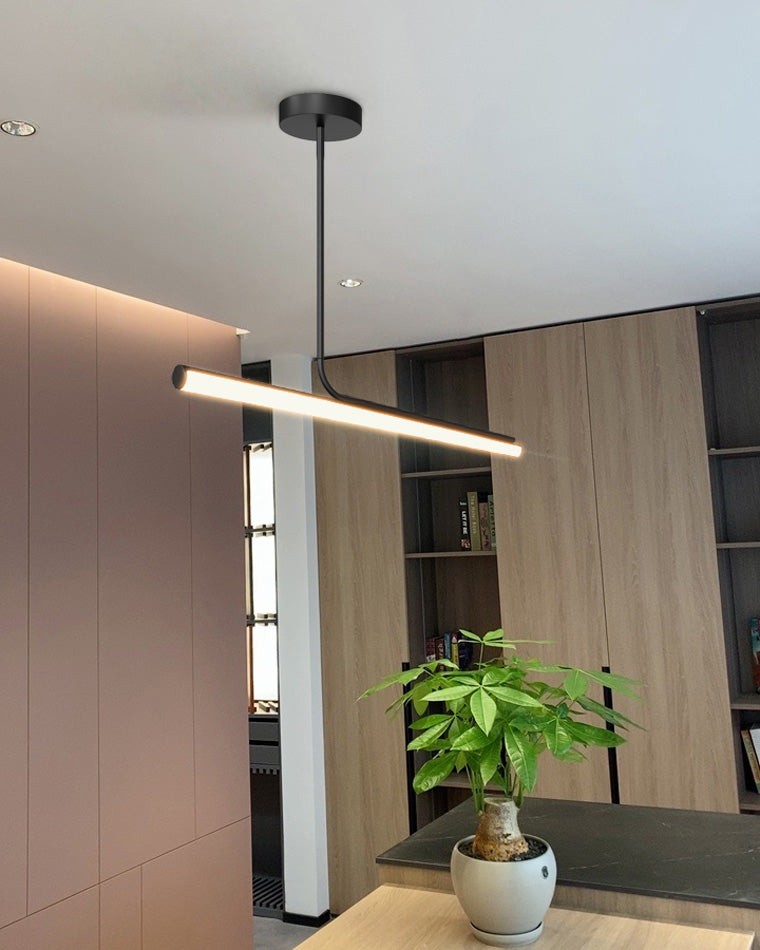 Modern Simple Asymmetrical Linear Pendant Lamp M140