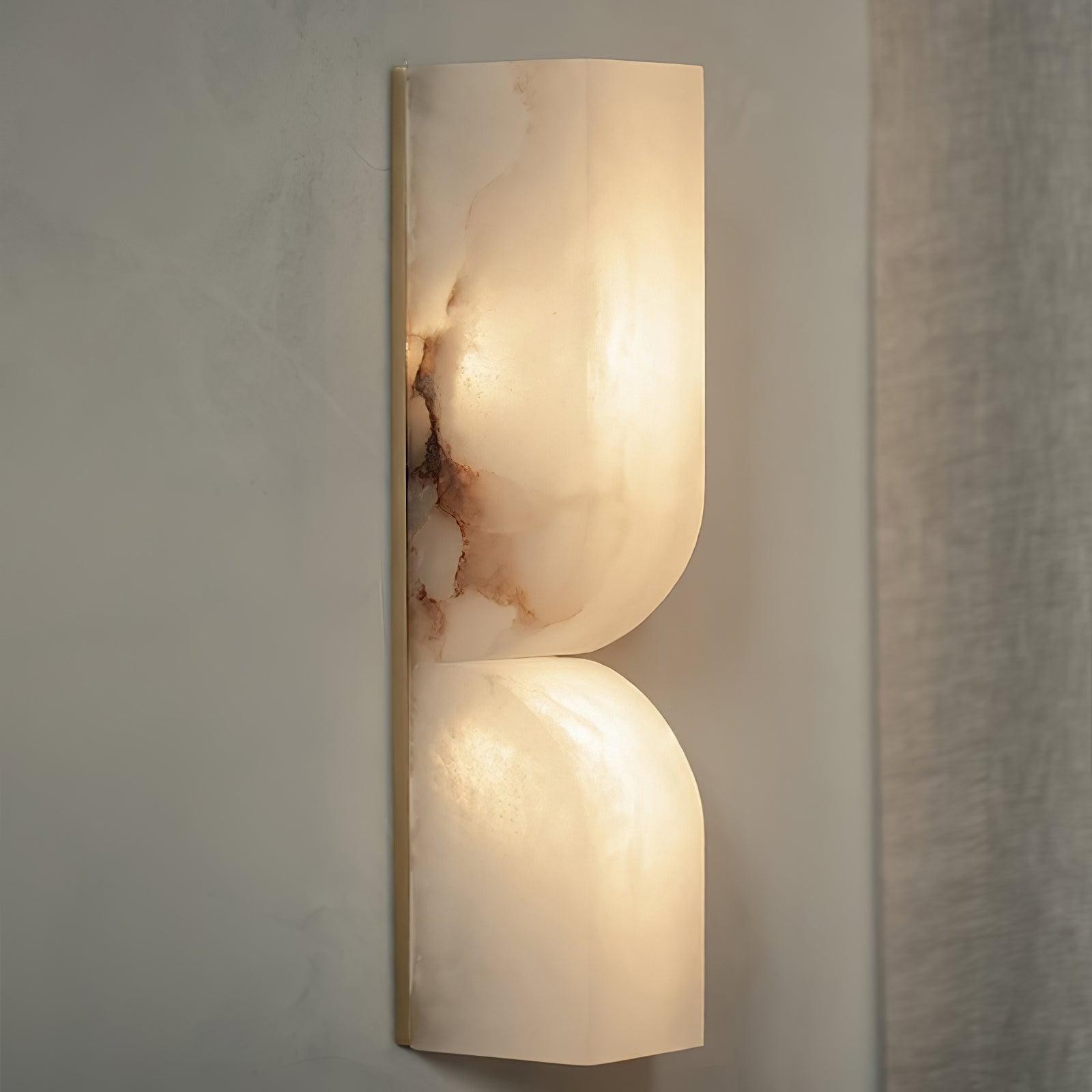Albesque Modern Luxurious Alabaster Wall Sconce S126