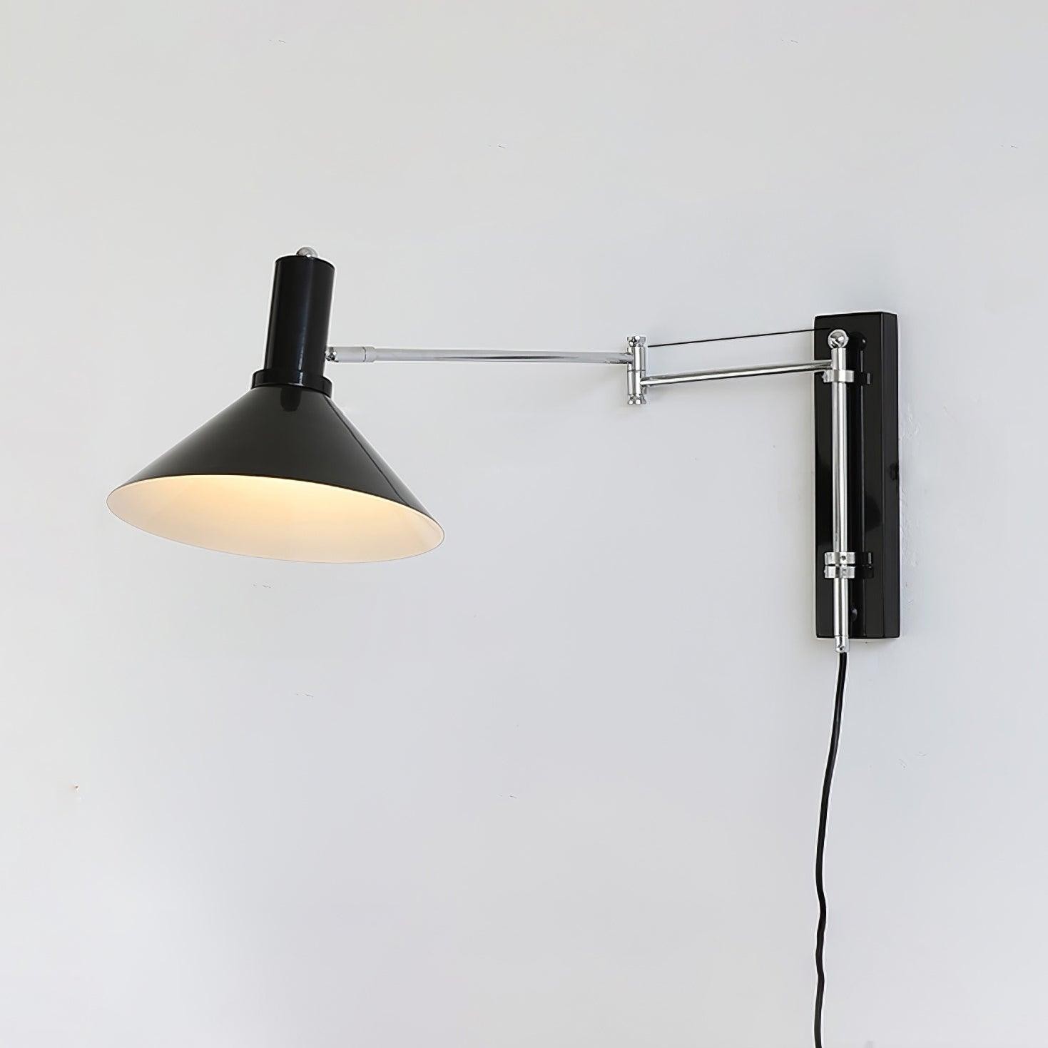 Classic Modern Swing Arm Adjustable Bedside Reading Wall Lamp M119