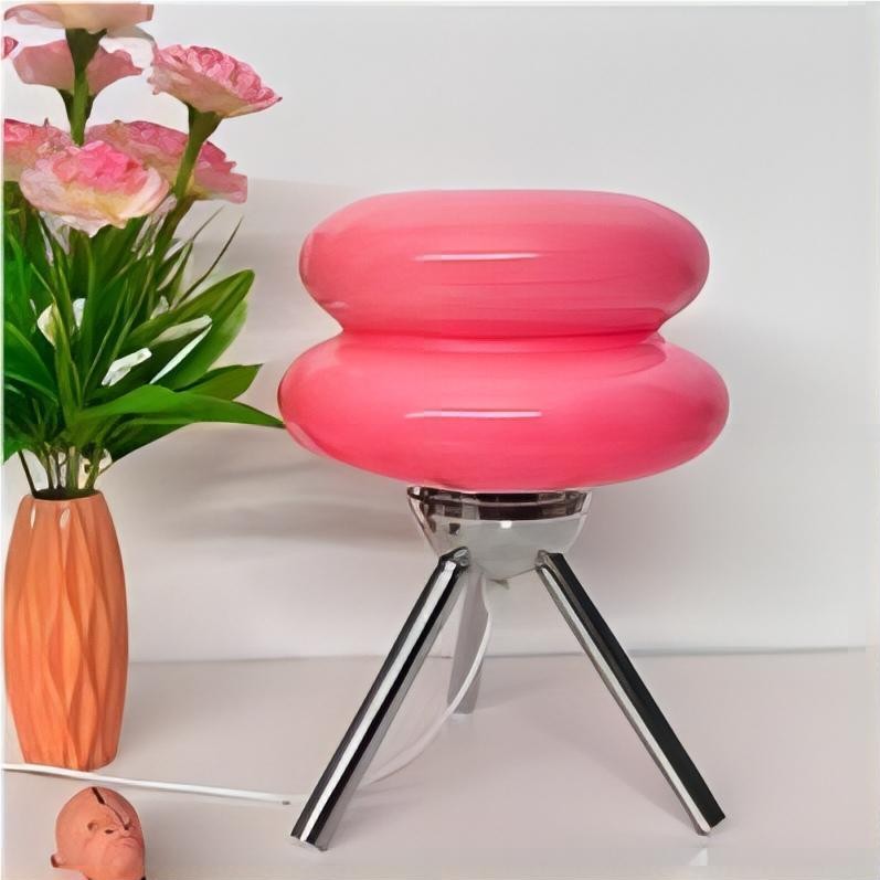 Lollipop Bauhaus Glass Tripod Table Lamp S24