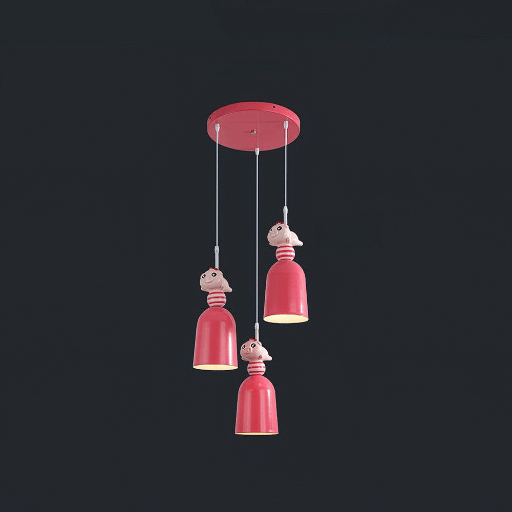 Colorful Toys Figurine Metal Pendant Light S160