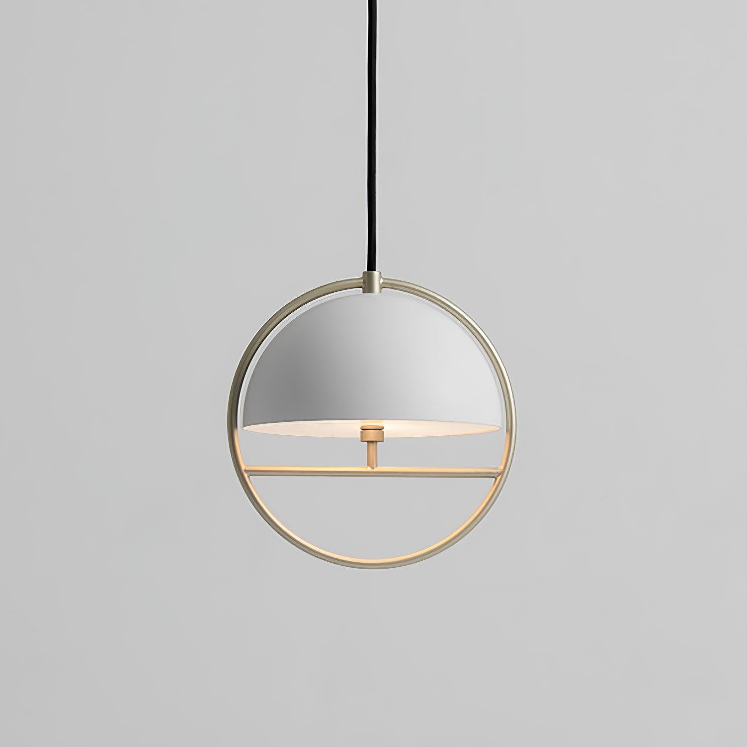 Nordic Hemispherical Ring Metal Pendant Lamp M551