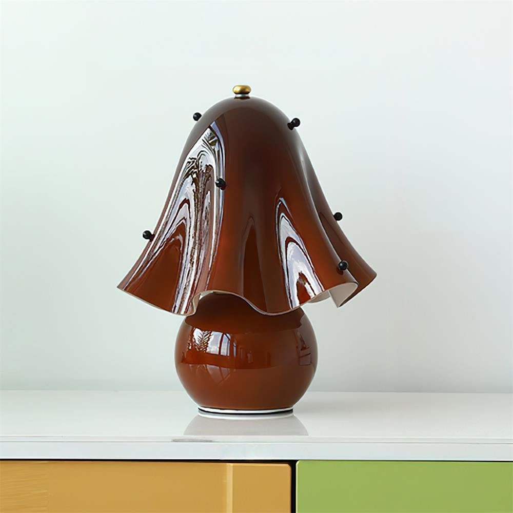 Bellina Decorative Table Lamp - Sculptural Bell Flower Shape T281