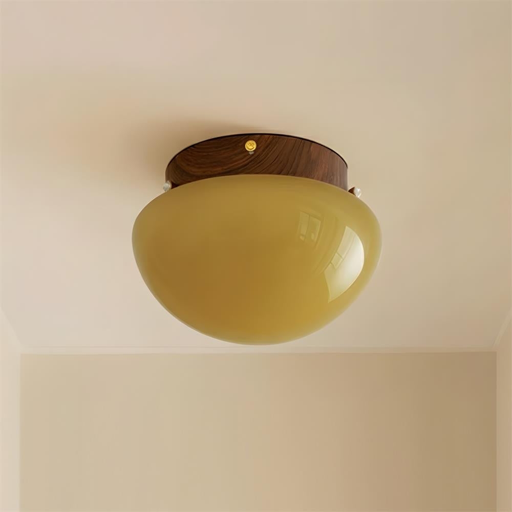Honeyed Dome Ceiling Lamp D317
