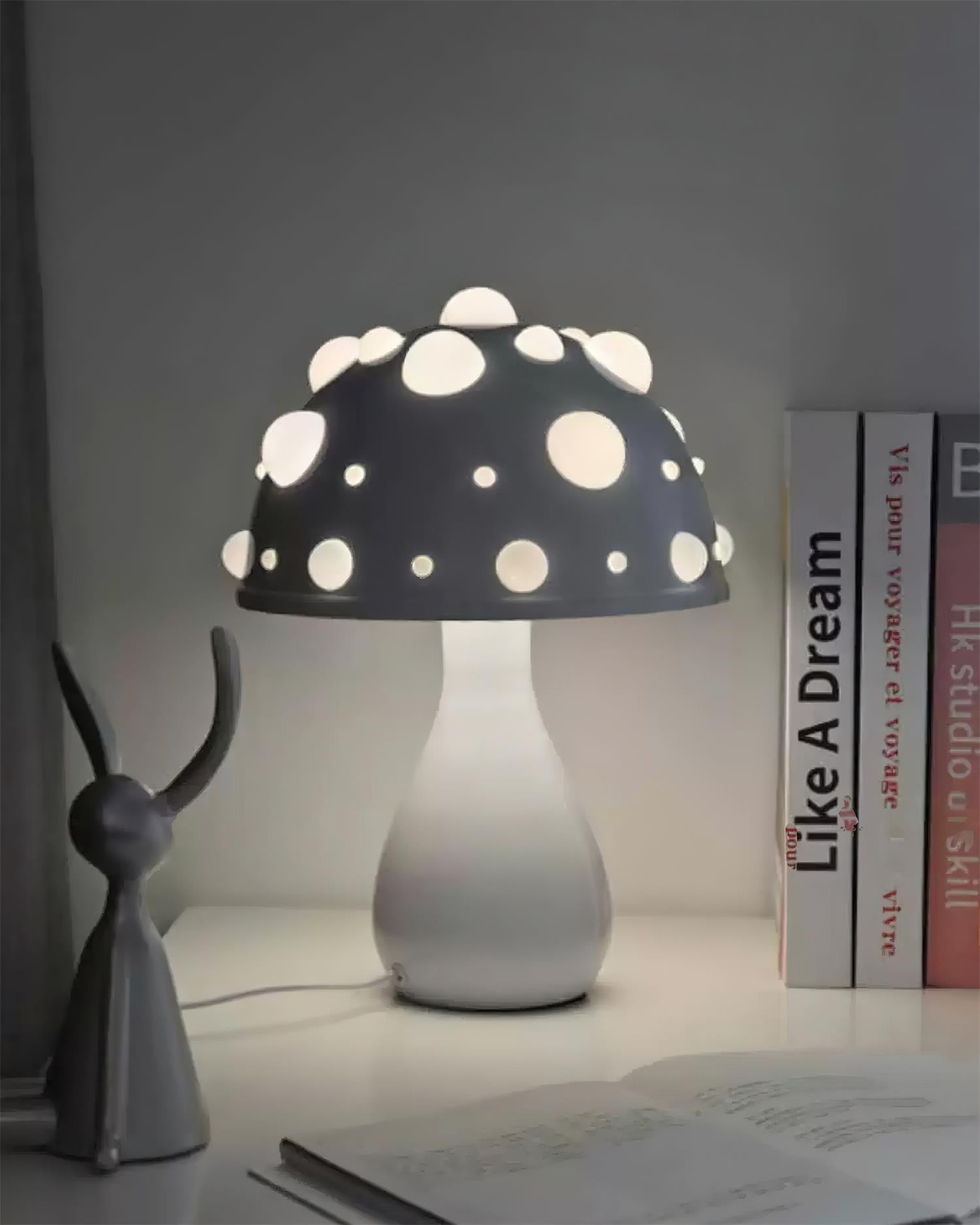 Poisonous Mushrooms Table Lamp M216