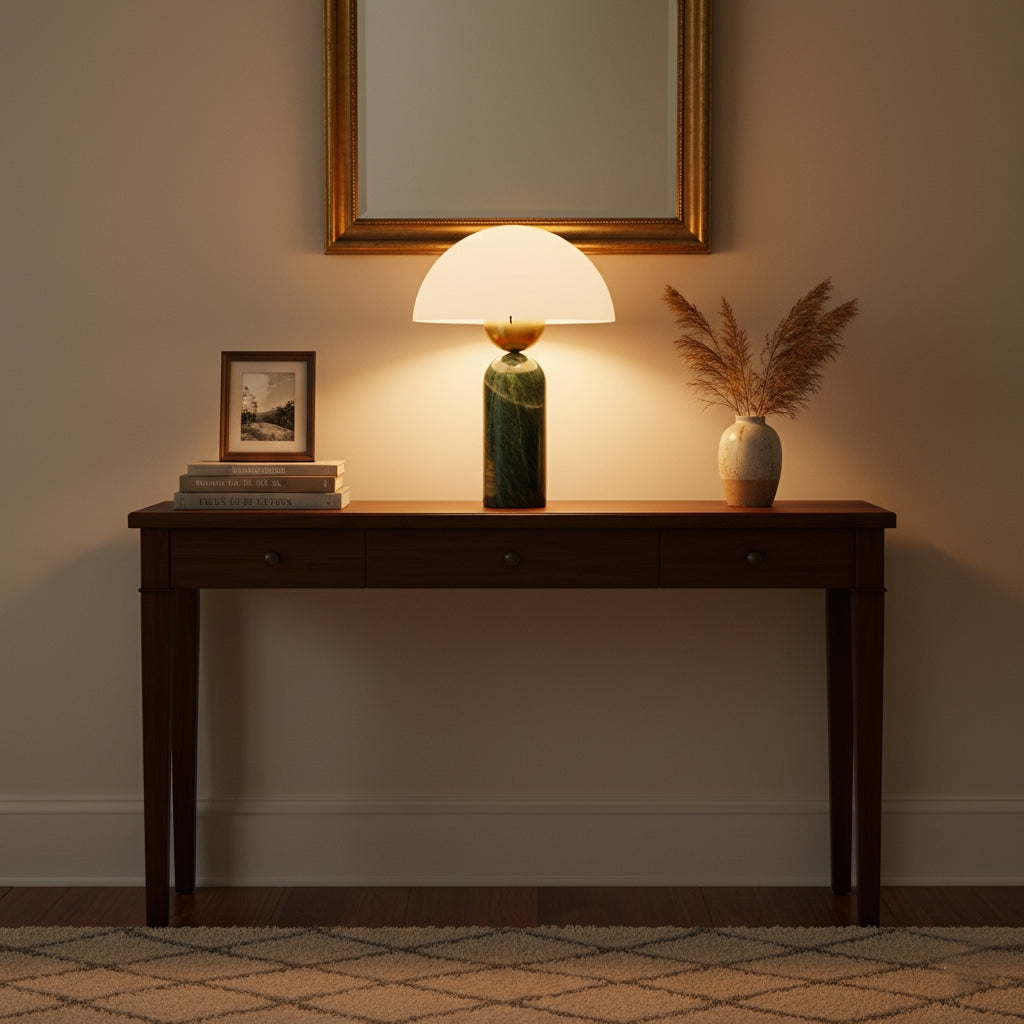 Peono Alabaster Table Lamp D440