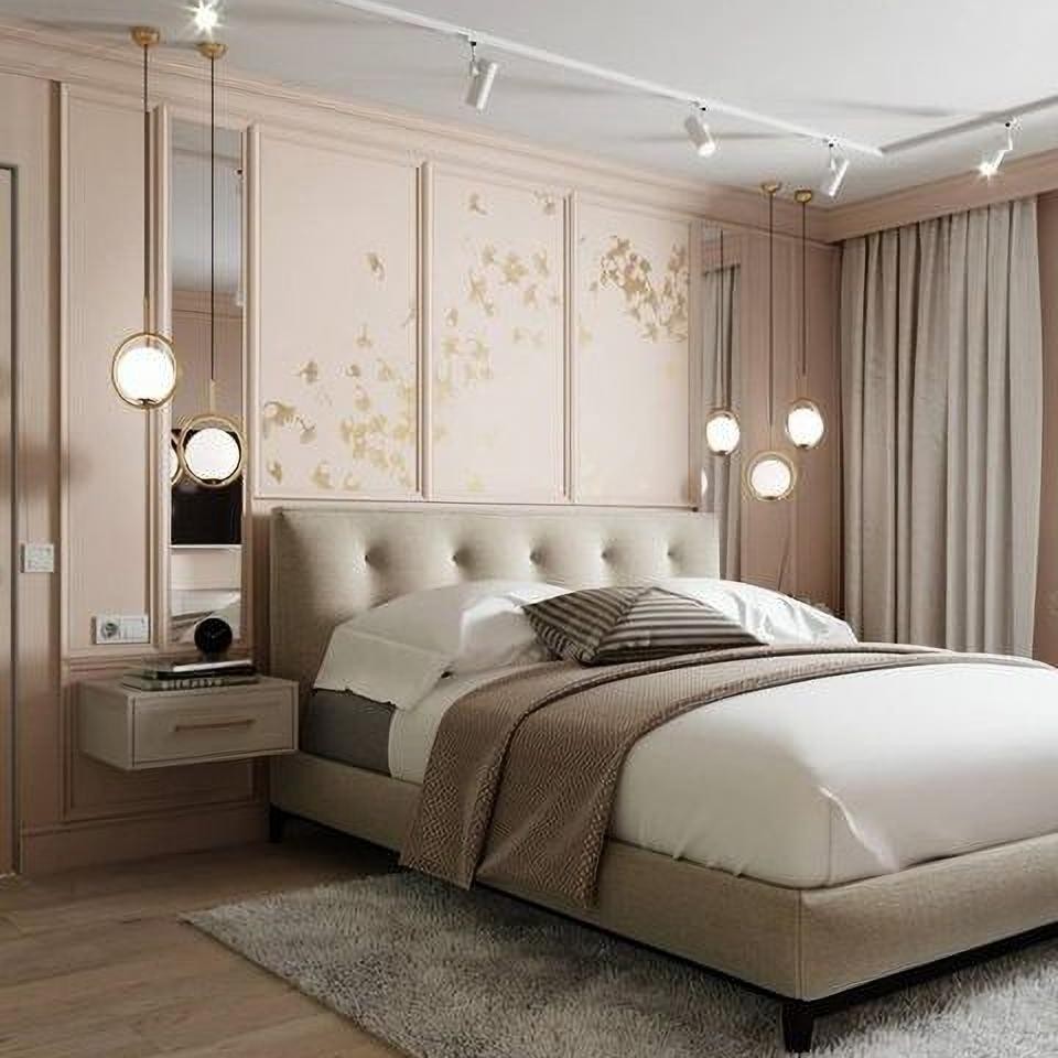 Modern Geometric Metal Pendant Light