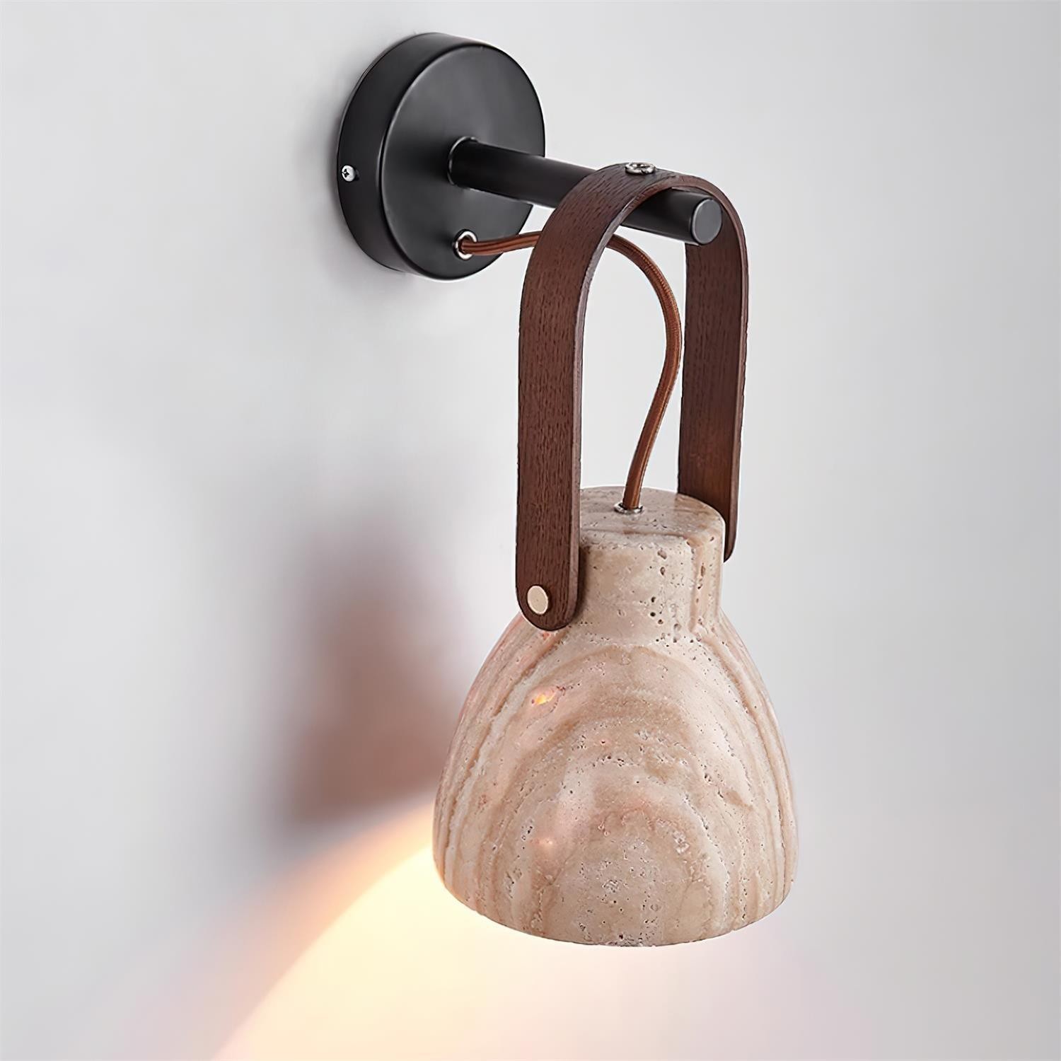 Personalized Creative Curved Portable Wall Lamp M279