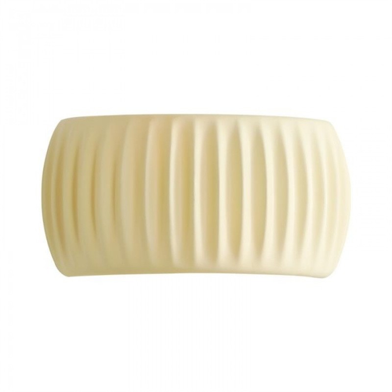 Modern Cream Style Resin Fluted Wall Lamp S150