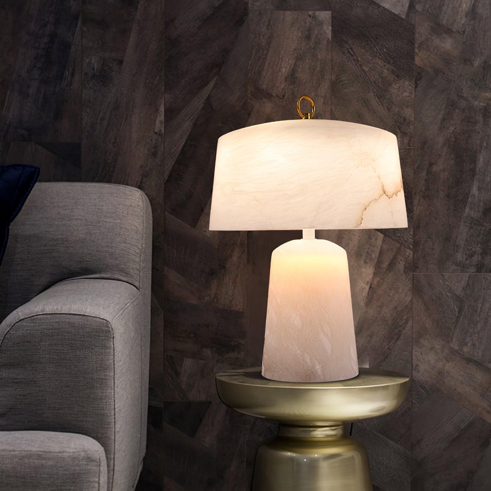 Light Luxury Style Marble Stone Table Lamp M583