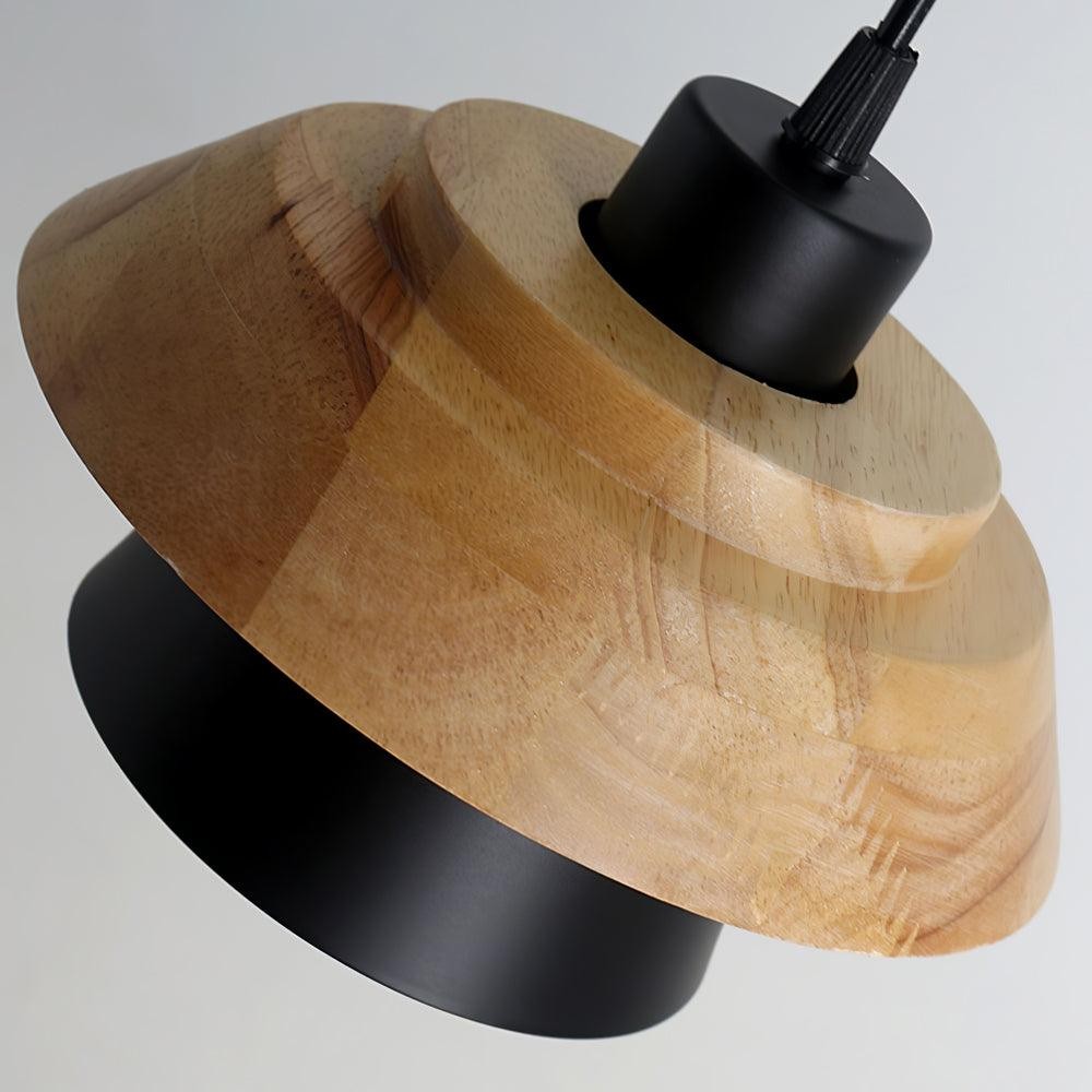 Stone Wood Pendant Lamp M419