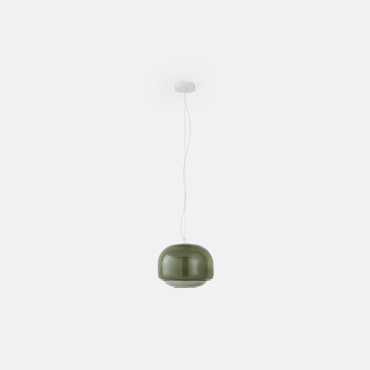 Clinco Modern Mushroom Pendant Light - Colored Glass Hanging Light T418