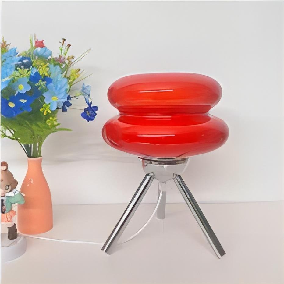 Lollipop Bauhaus Glass Tripod Table Lamp S24