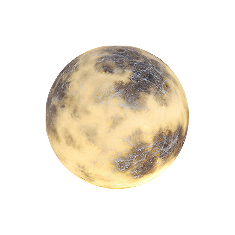 Waterproof Luminous Moon Art Decor Modern Ground Lawn Lamp M102