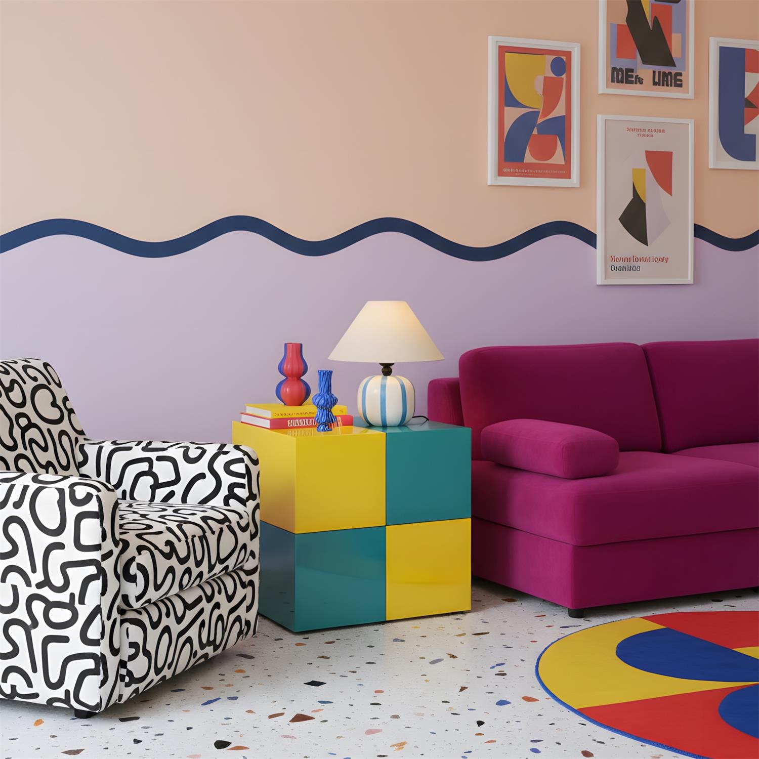 Lollipop Bliss Table Lamp D313