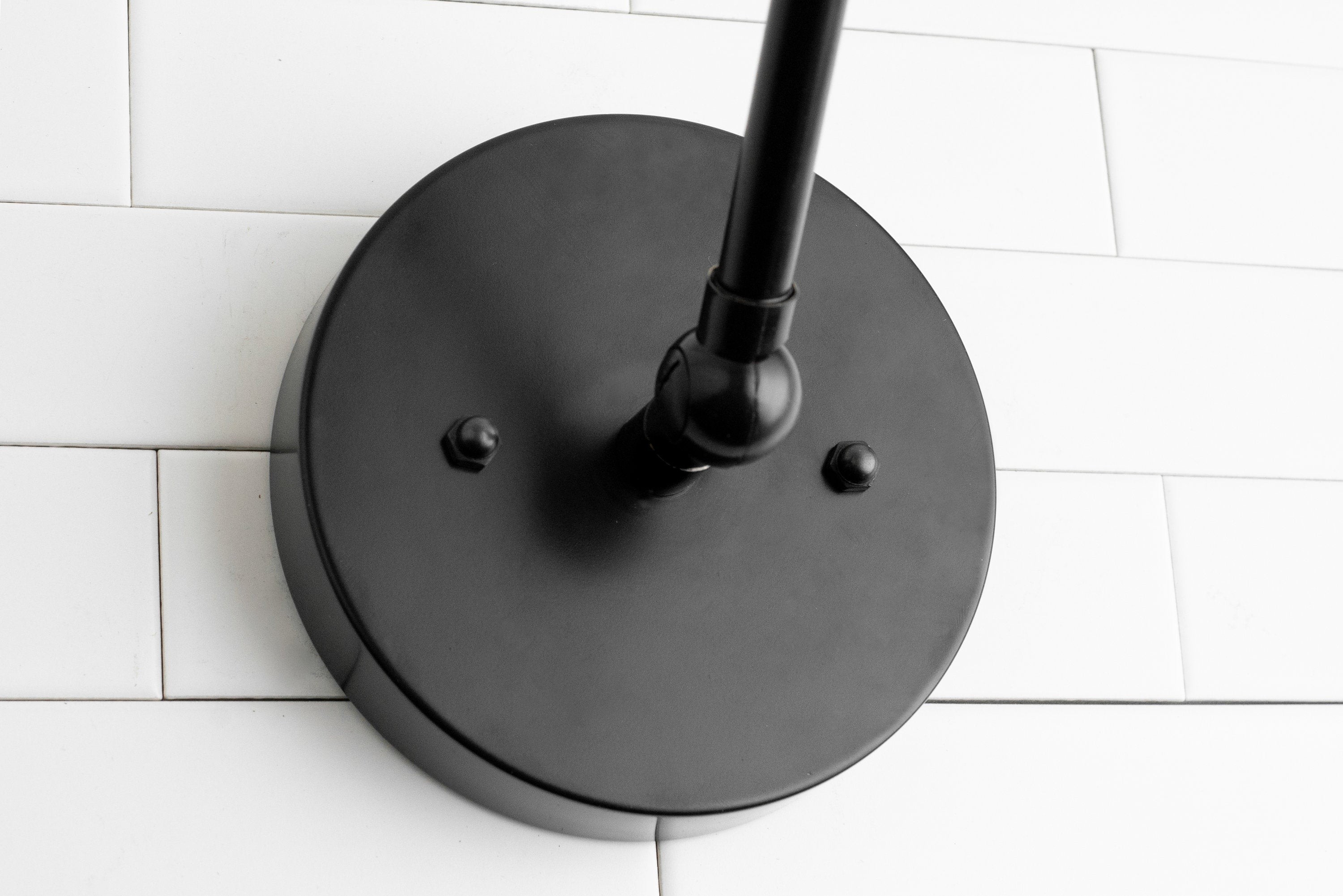 Conique Metal Vintage Industrial Swing Arm Wall Lamp - Adjustable Dome Shade for Study T313