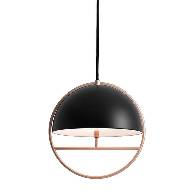 Nordic Hemispherical Ring Metal Pendant Lamp M551