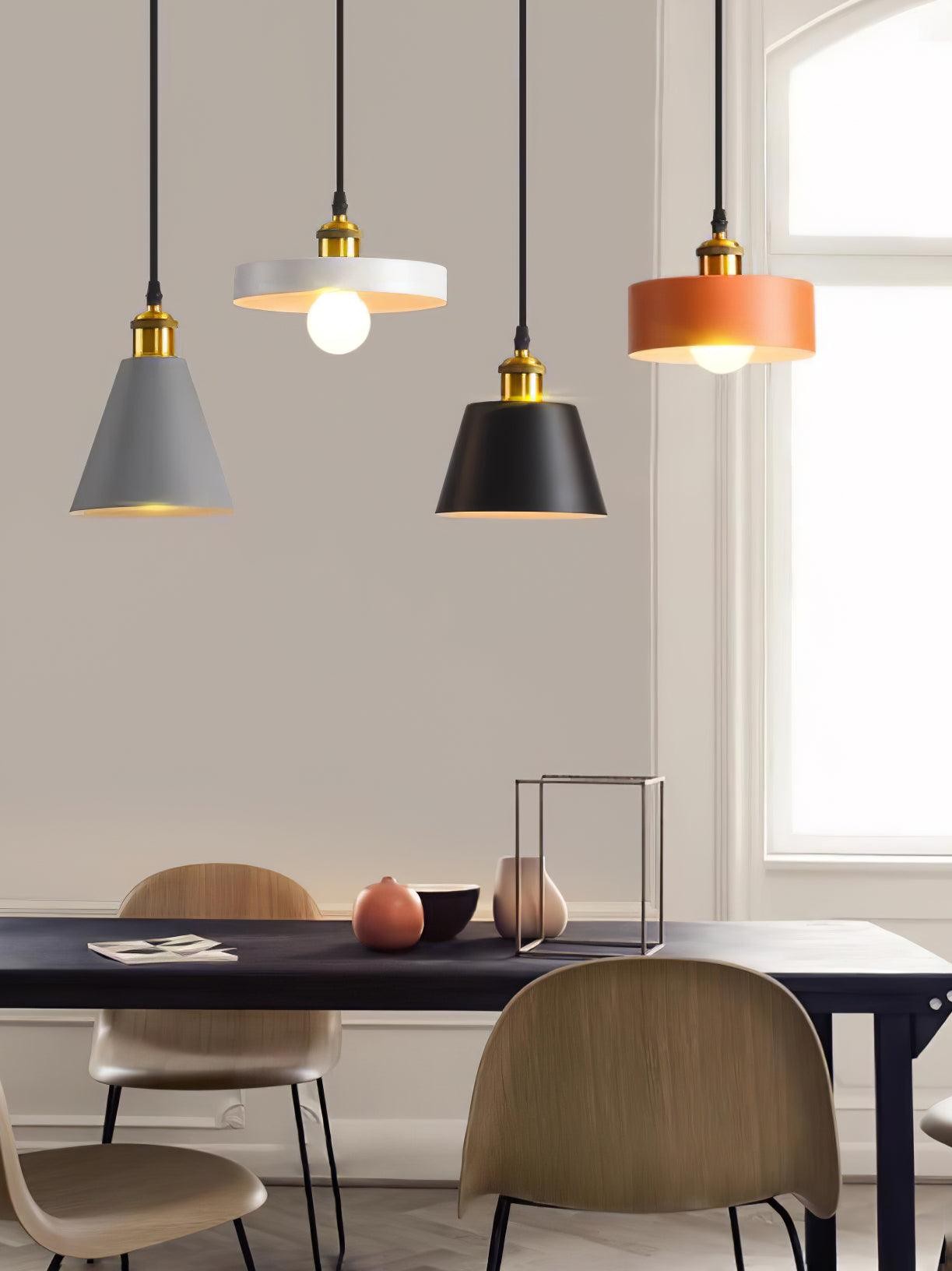 Modern Resin Geometric Pendant Lamp M432