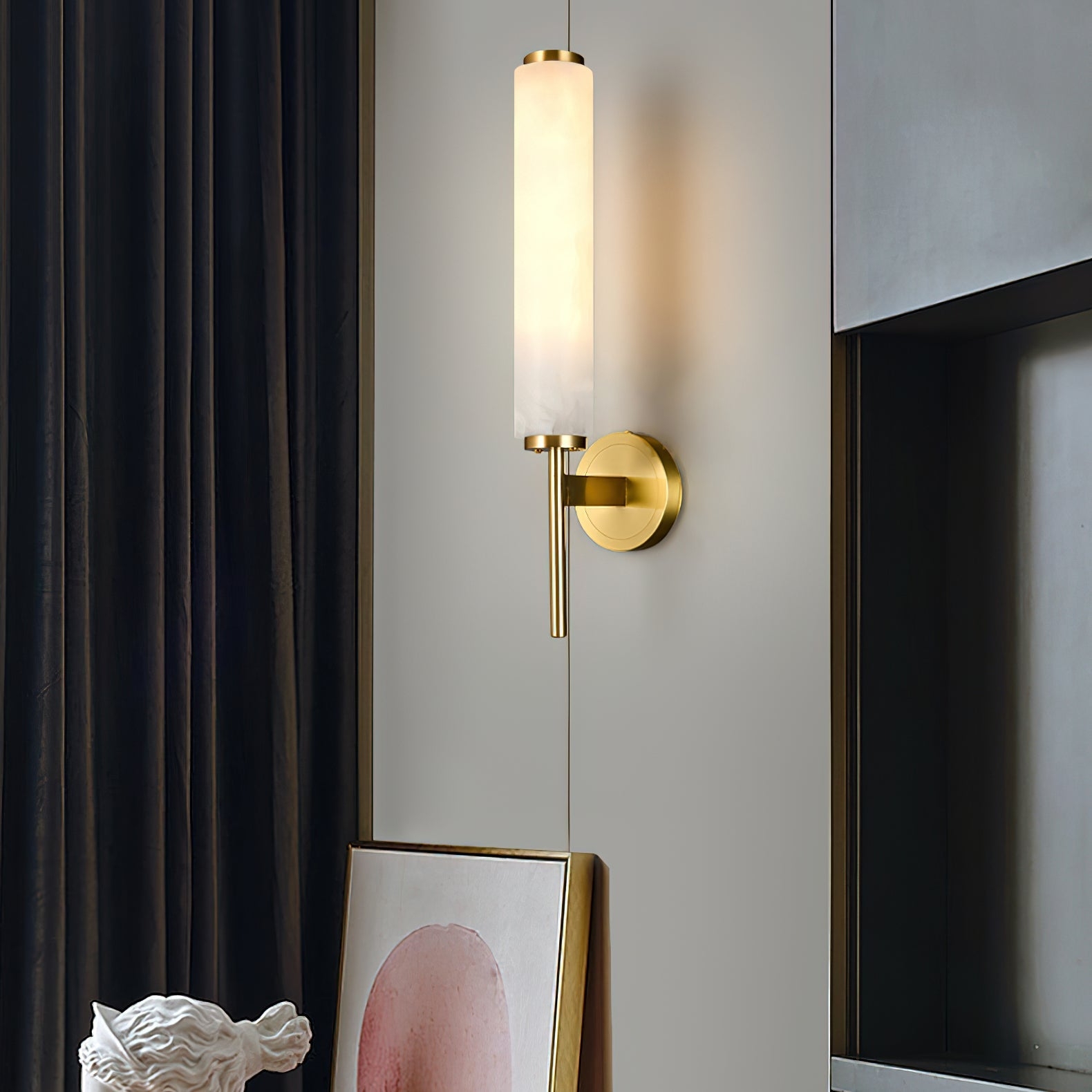 Brindisi Alabaster Wall Sconce D389