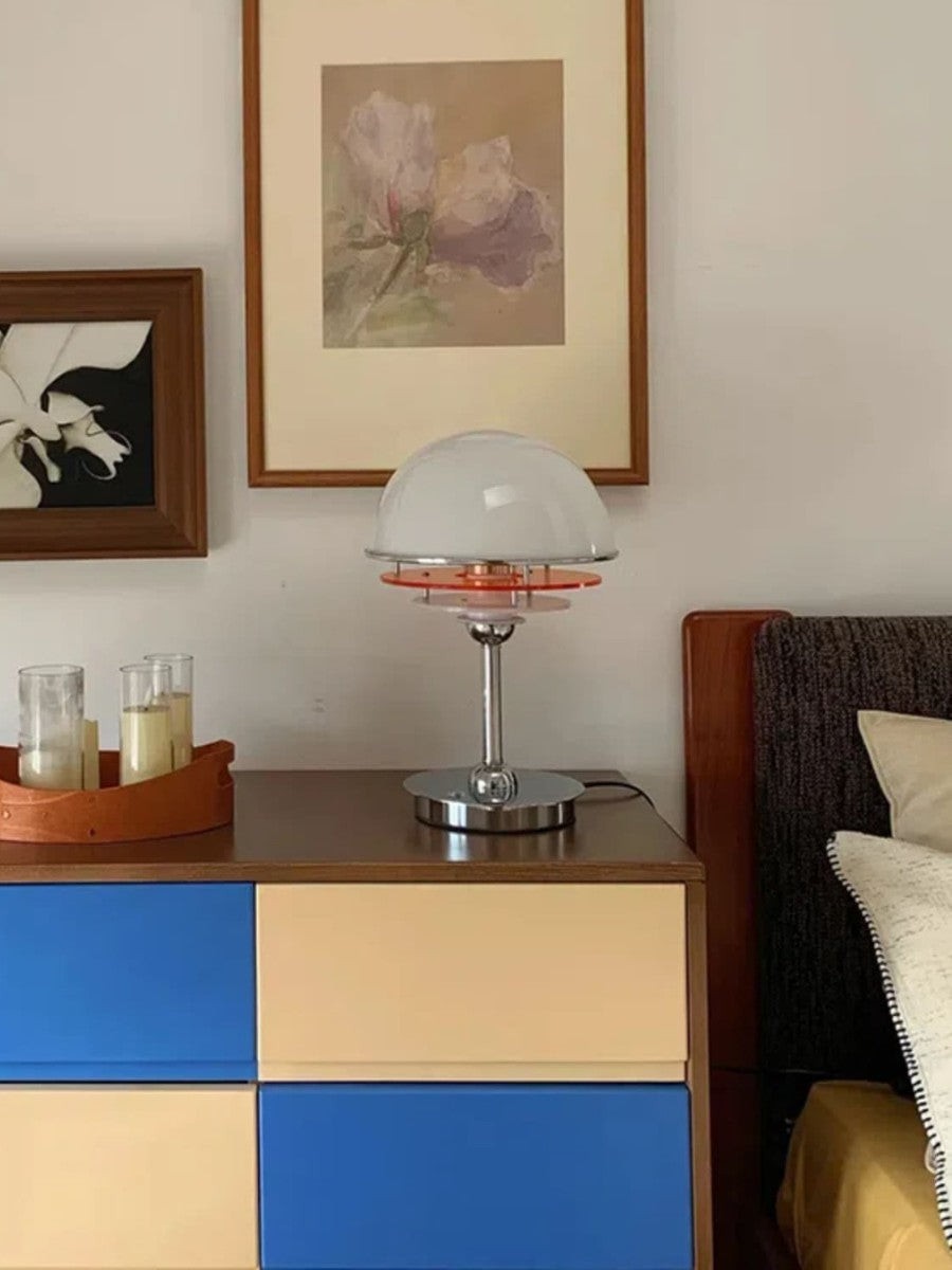 Bauhaus Vintage Style Acrylic Sunset Table Lamp G79