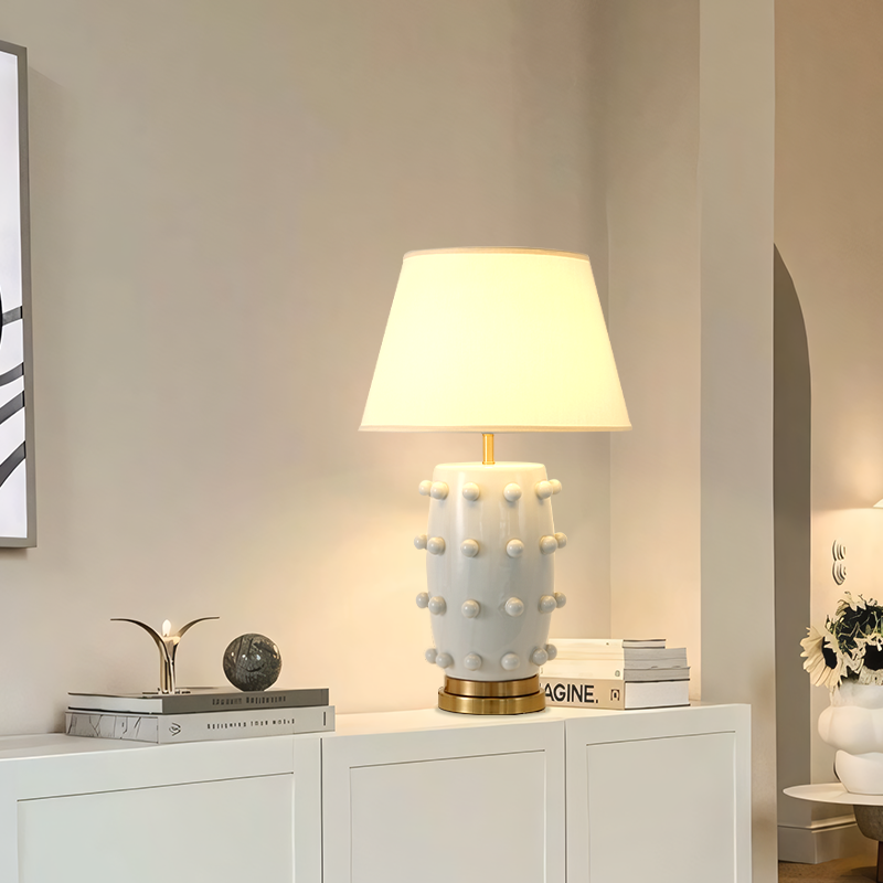 Modern Simple Dot Ceramic Table Lamp M149