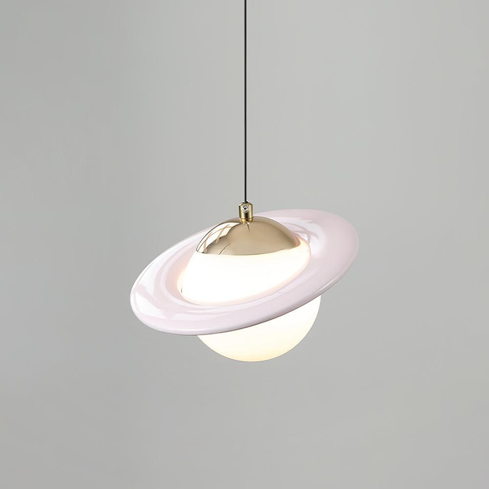 Romantic Saturn Planet Pendant Lamp for Bedroom M519