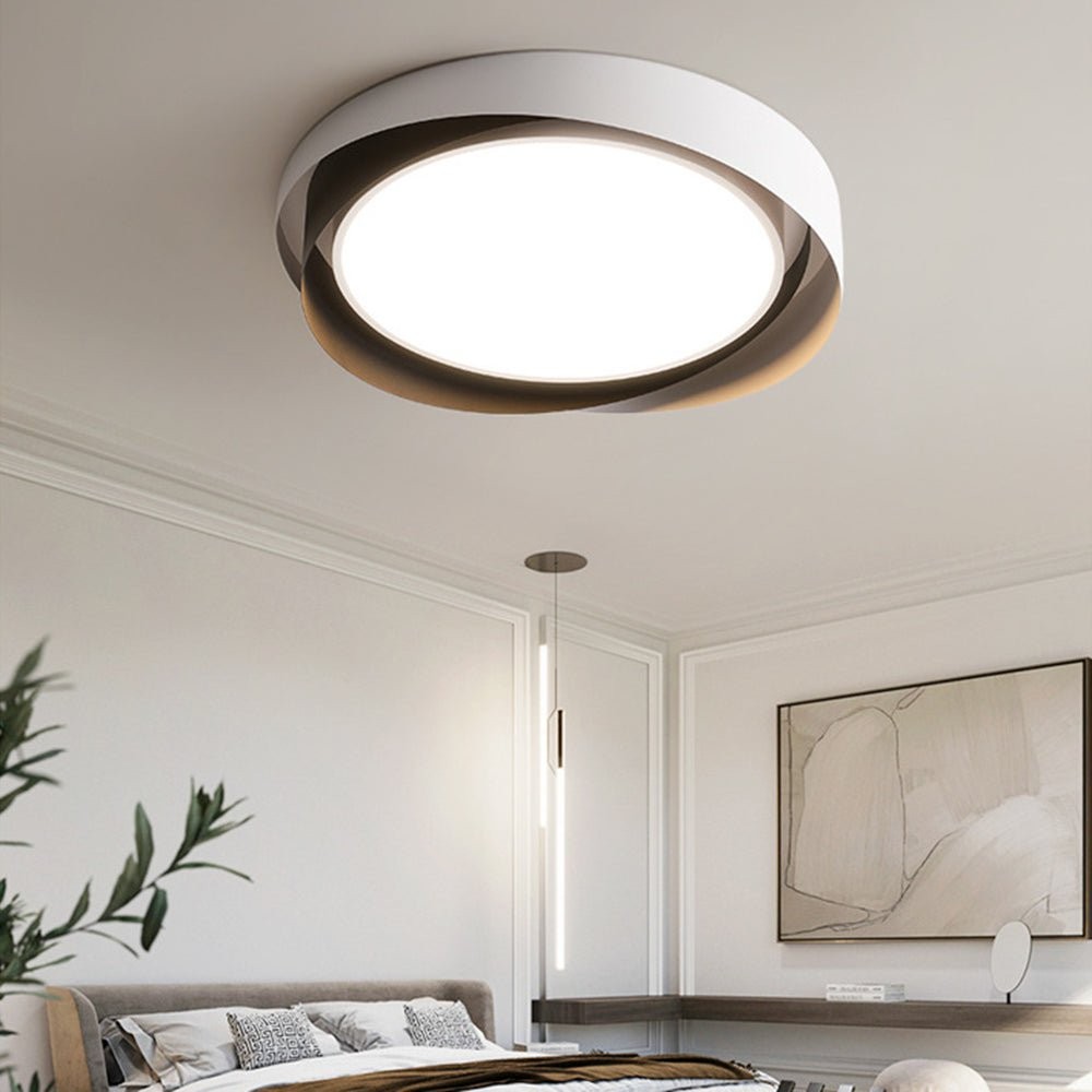Nordic Style Modern Minimalist Wave Pattern Ceiling Lamp M528