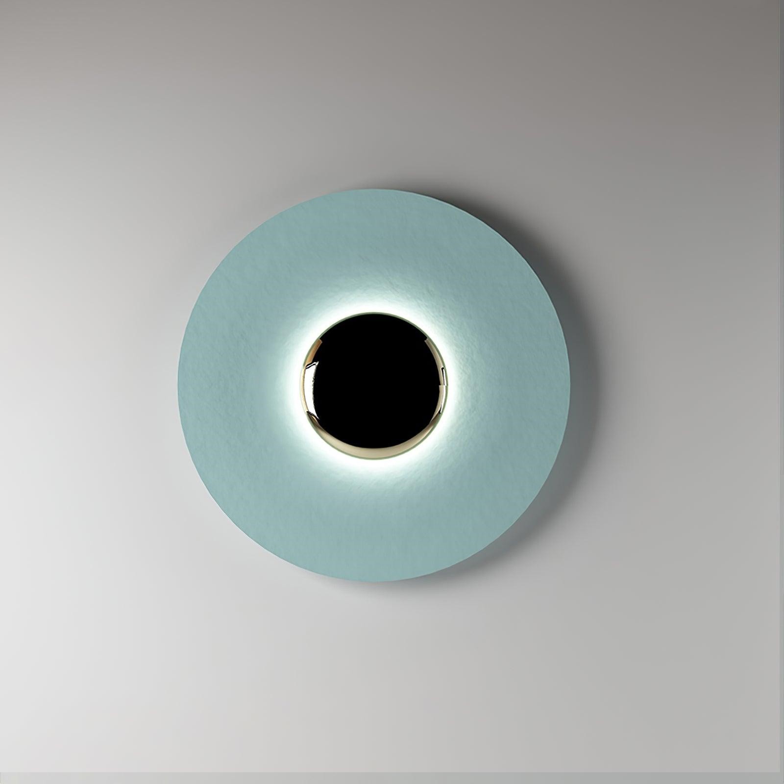 Simplicity Round Ginger Glow Wall Light S188