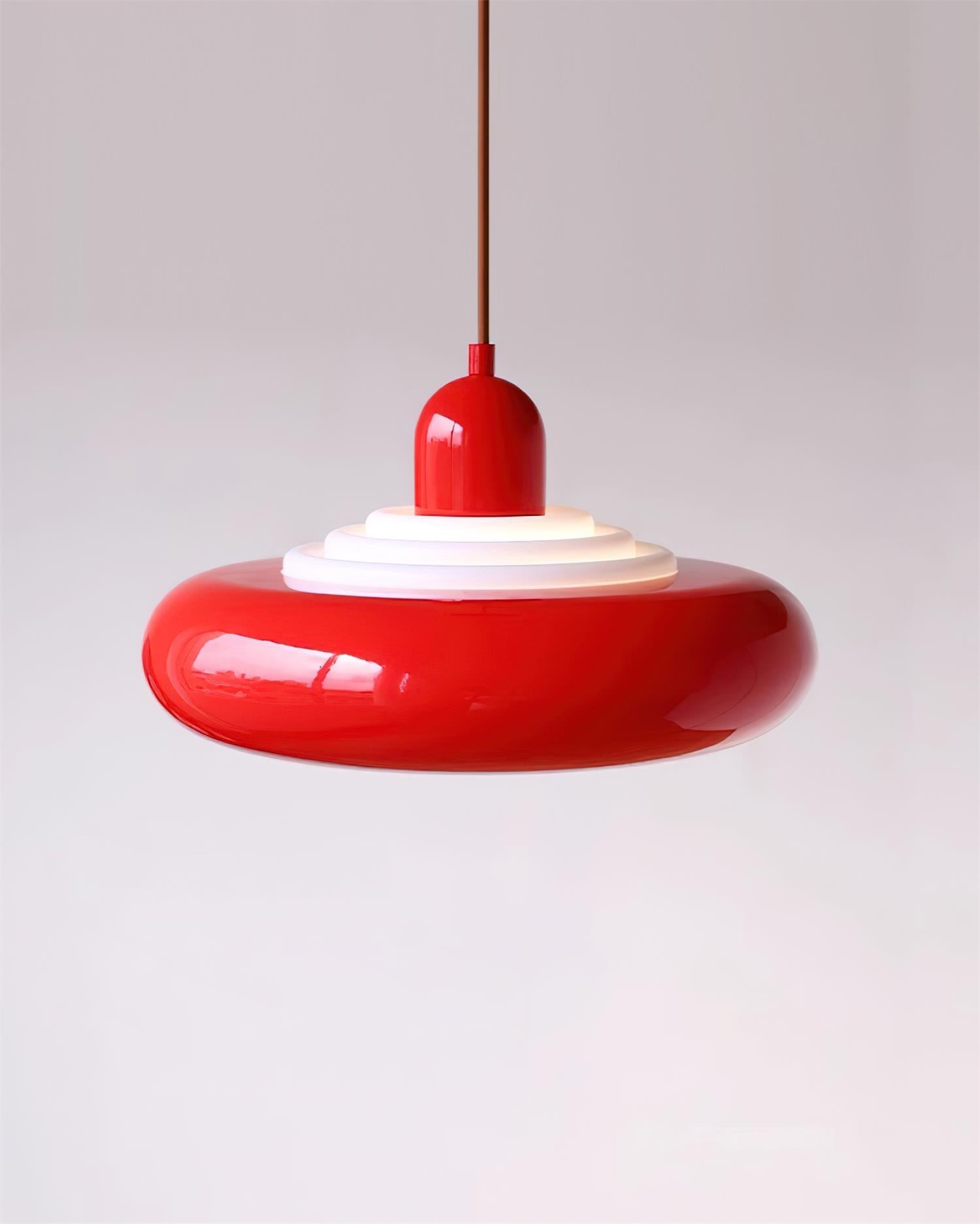 Modern Bauhaus Macaron Bowl Shade Pendant Lamp M312