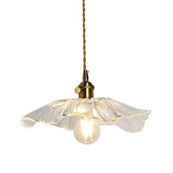 Tiffany Lotus Glass Pendant Light S55