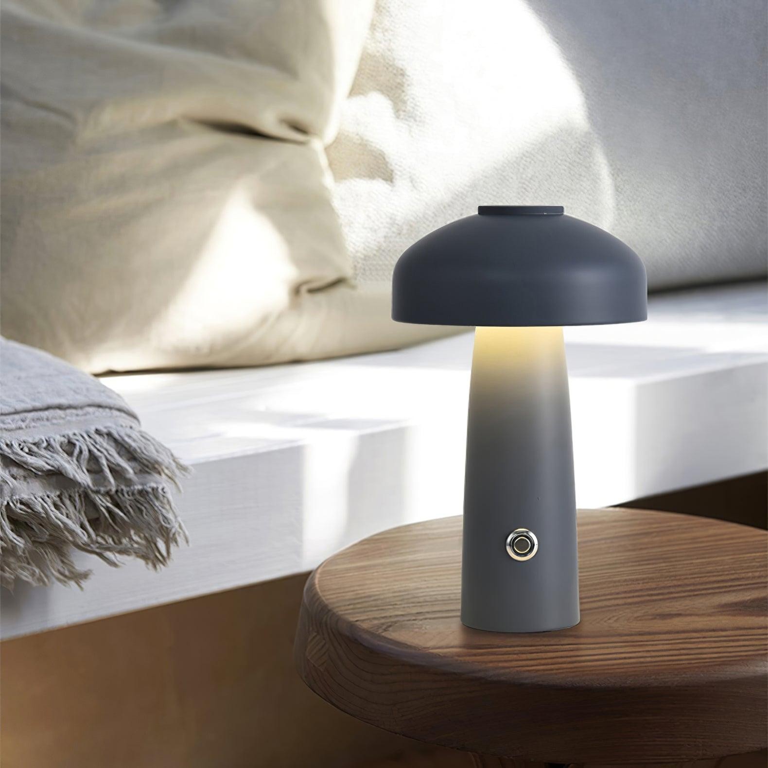 Mushroom Built-in Battery Table Lamp M60